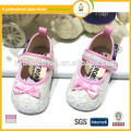 beautiful lovely elegant pink lace bow baby dress shoes